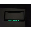 Red Line GLOWING Honda Sport License Plate Frame Tag Cover
