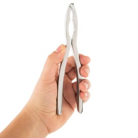 Soro Essentials- 6” Lobster Cracker Zinc Alloy Set of 3- Double Jaw Seafood Cracker Tool Crab Lobster Eating Tools Seafood Tools Nut Cracker Crab Leg Cracker for Home Kitchen Restaurants