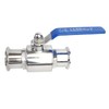 LOZOME Sanitary Ball Valve Fits 2" Tri Clamp Clover Stainless