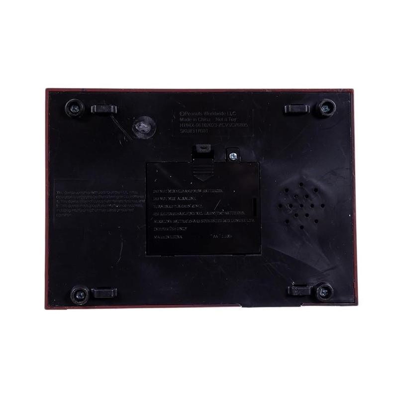 Peanuts Kurt Adler Battery Operated Musical Santa Fireplace