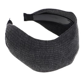 Beavorty Headband for Women Wide Headband Large Head Bands Elastic Stretchy Head Bands Sport Hair Workout Grey