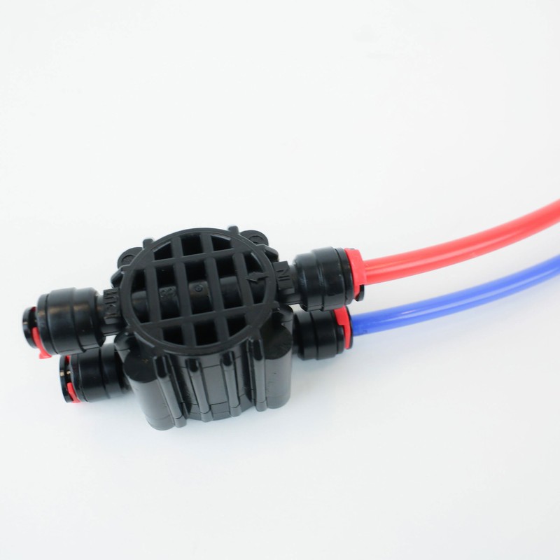 ASV-204W-ALC Automatic Shutoff Valve for RO Systems, 1/4" Quick-Connect, Includes
