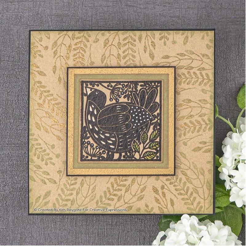 Jane Gill - Clear Magic Stamp Set - Bird Blocks