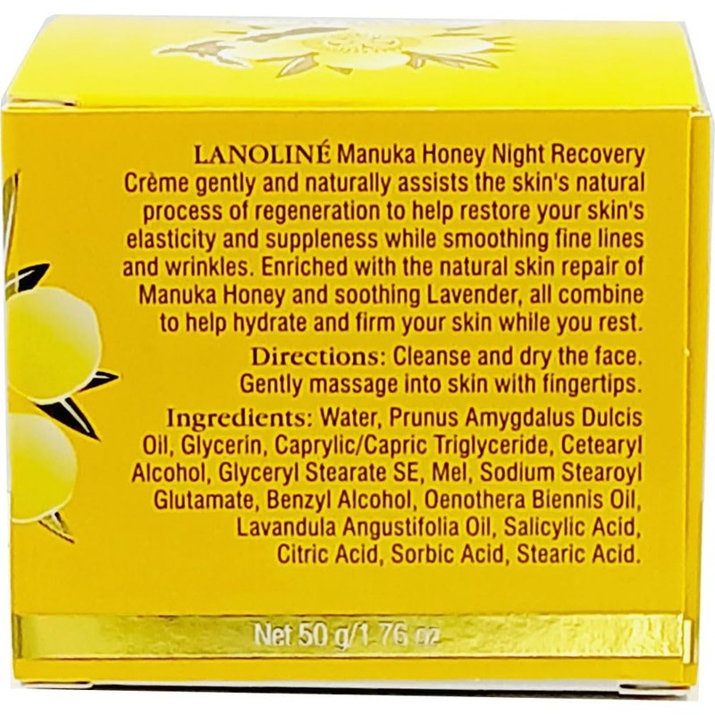 Lanoline Active Manuka Honey Night Recovery Creme