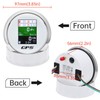 6-in-1 GPS Speedometer 3-3/8" 85mm MAIMEIMI Multi-Functional Adjustable Tachometer Voltmeter
