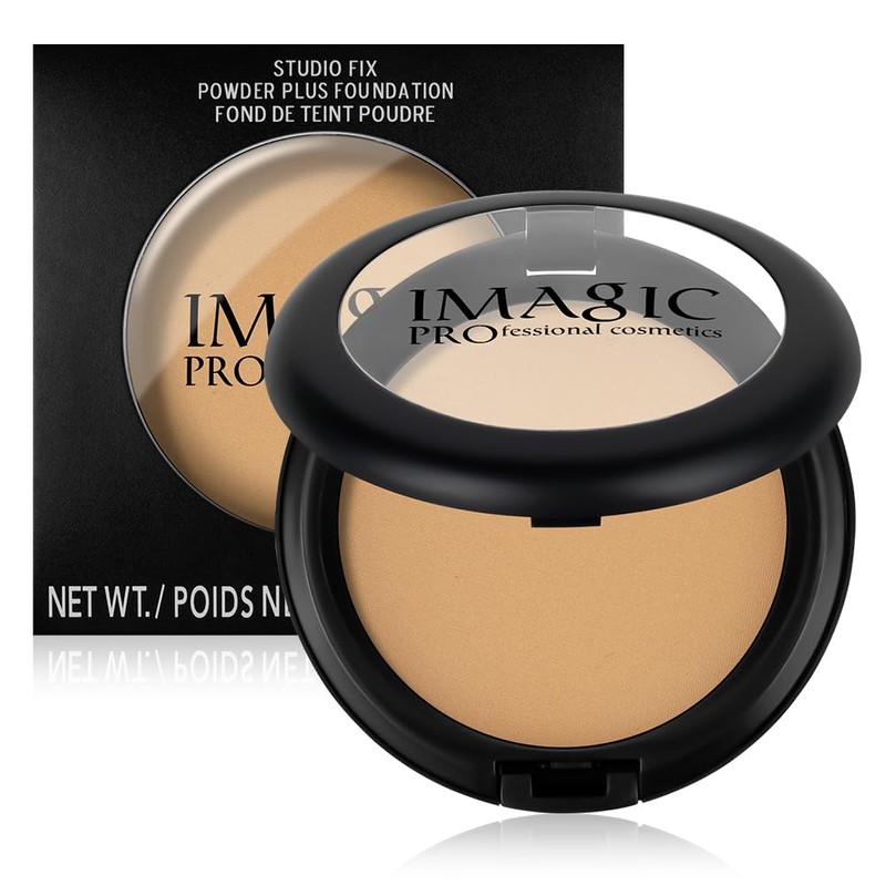 Natural Compact Powder, Waterproof Matt Powder Make-Up, Universal Make-Up Powder