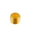 Brass Pipe Fitting,Hex Countersunk Plug,SAFYY 1/8" NPT Plug Male Pipe
