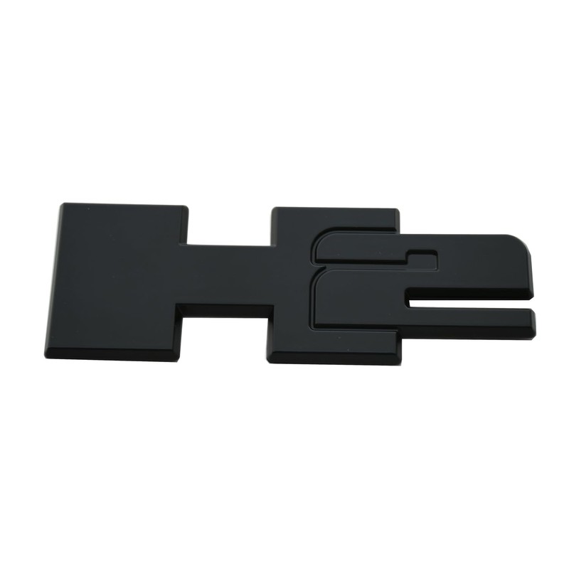 2pcs New H2 Rear Liftgate Door Nameplate 3D Badge Emblems