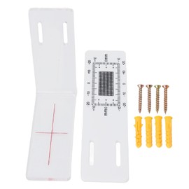 ViaGasaFamido Crack Monitor Accurate ABS Acrylic Standard Tell Tale Crack Gauge Monitor for Corner Crack Gauge Monitor Crack Monitoring Record Tool Tell Tale Corner Crack Monitor