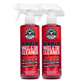 Chemical Guys Diablo Wheel Cleaner Spray - 2 Pack 16 oz Bottles, Safe on All Wheel & Rim Finishes, Sprayable Formula Removes Brake Dust, Dirt & Grime, Great for Cars, Trucks, SUVs, Motorcycles & RVs
