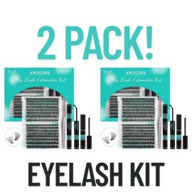 AmzGirl Lash Extension Kit 320pcs 30D+40D 9-16mm Mix 9 (SET OF 2)