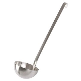 Vogue M964 Ladle 1Ltr Stainless Steel Kitchen Cooking Serving Utensil Restaurant, White