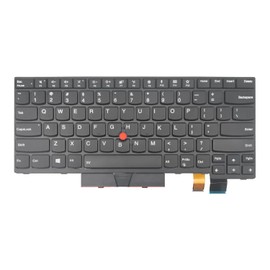 Laptop Replacement Keyboard for Lenovo IBM Thinkpad T470 T480 A475 A485 Series US Layout with Backlit and Pointer