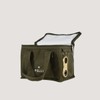 Pelli Lunch Squared Waxed Canvas Insulated Lunch Bag, Ginger