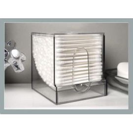 Goren Enterprises Cotton Swab Dispenser, Clear, 1 Count (Pack of 1)