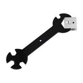 2 llaves de repuesto para impresora 3D 5 en 1 llave inglesa multifunción, llave inglesa para Creality CR10 Ender 3 PRO MK8 MK10 V6 bloque calentador de boquillas