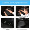 Funda Universal para Asiento de Coche, de Piel, Antideslizante, Suave,