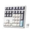 Kisnt Wireless Number Pad, Hot Swappable Mechanical Numpad,34 Keys 2.4GHz