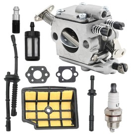 Anxingo C1Q-S29 Carburetor Carb Kit Replacement for Stihl MS200, 020T, MS200T Engine, Replace C1Q-S126B, 1129 120 0653, 11291200653