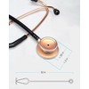 Clairre Rose Gold Stethoscope, Gift for Nurses, Doctors & Medical