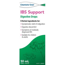 Chemists' Own IBS Support Digestive Drops 50 ml