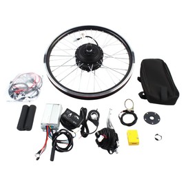 20" Front/Rear Wheel Ebike Conversion Kit - 36V 250W Waterproof Electric Bike Hub Motor Kit USA Stock