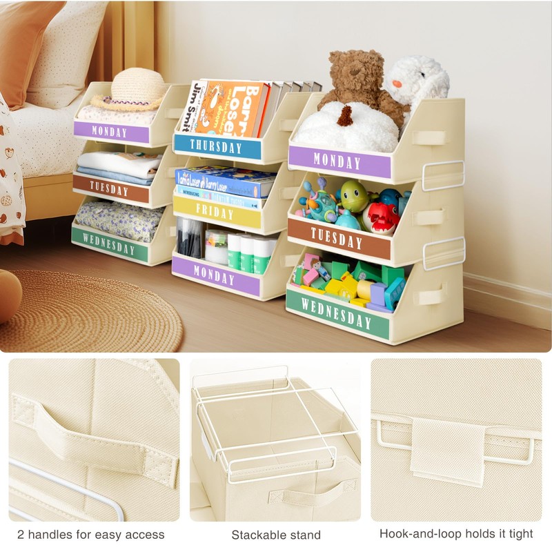 Homsorout Closet Organizers and Storage - 5 Tier Shelf Organizer