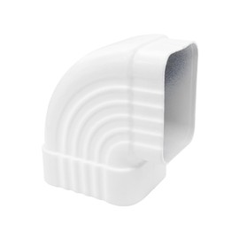 Gutter Elbow 2x3 90 Degree Downspout Elbow Gutter Connector Roofing Gutters Rainwater Drainage 90° Gutter Downspout Extension (Style B, Aluminum, 2x3)