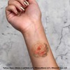 4 x 'Pink Peony in Full Bloom' Temporary Tattoos -