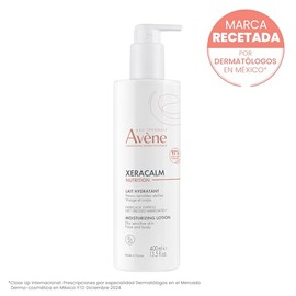 AVENE, Xeracalm Nutrition leche hidratante para rostro y cuerpo, piel seca y sensible, frmula ligera, 400ml                                           