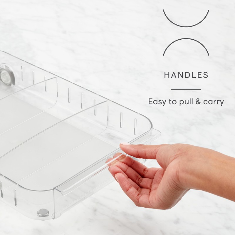 YouCopia RollOut Fridge Caddy, 9" Wide