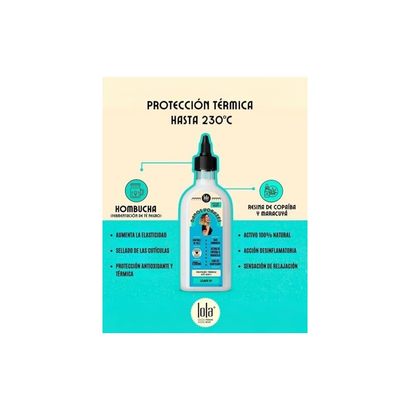 Danos Vorazes - Leave In Finalizador 200ml Lola Cosmetics