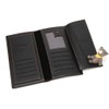 SUSHUN Men's 3D Alligator Wallet Bifold ID Card Holder Purse