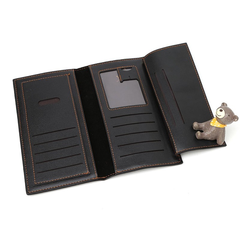 SUSHUN Men's 3D Alligator Wallet Bifold ID Card Holder Purse