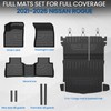 JOULARISE Floor Mats for Nissan Rogue 2021-2026 (No fit Sport)