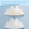 Cloud Floating Corner Shelves, Set of 3 Cloud Corner