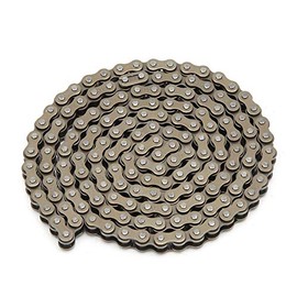 Gorgeri 158 Link Chain, Bicycle Chains 25H 158Links Stainless Steel Chain Suitable for 47cc 49cc Pocket Bike Mini Quad ATV Scooter, Pocket Bike Chain Lock 25h 100 Links