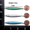 Dr.Fish Fishing Jigs Jigging Spoon Saltwater Fishing Lure Casting Metal