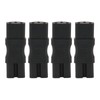 4pcs IEC320 C13 to IEC320 C15 Power Adapter Professional Standard
