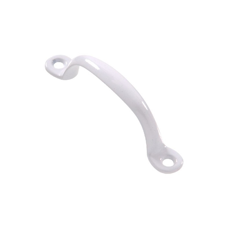 Hardware Essentials Utility Pull White Coating 3-3/4" 851569