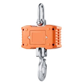 Hanging Scale,Klau 500 kg 1000 lb Digital Crane Scale Heavy Duty Industrial Smart Weighing Tool Hoist Orange for Farm Factory