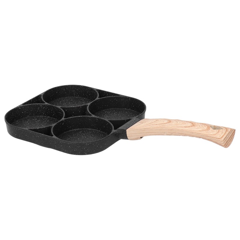 4Hole Frying Pot NonStick Egg Pancake Cooking Pan Cookware For