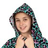 Harry Bear Girls Towel Poncho, Leopard Print Kids Towel Poncho,