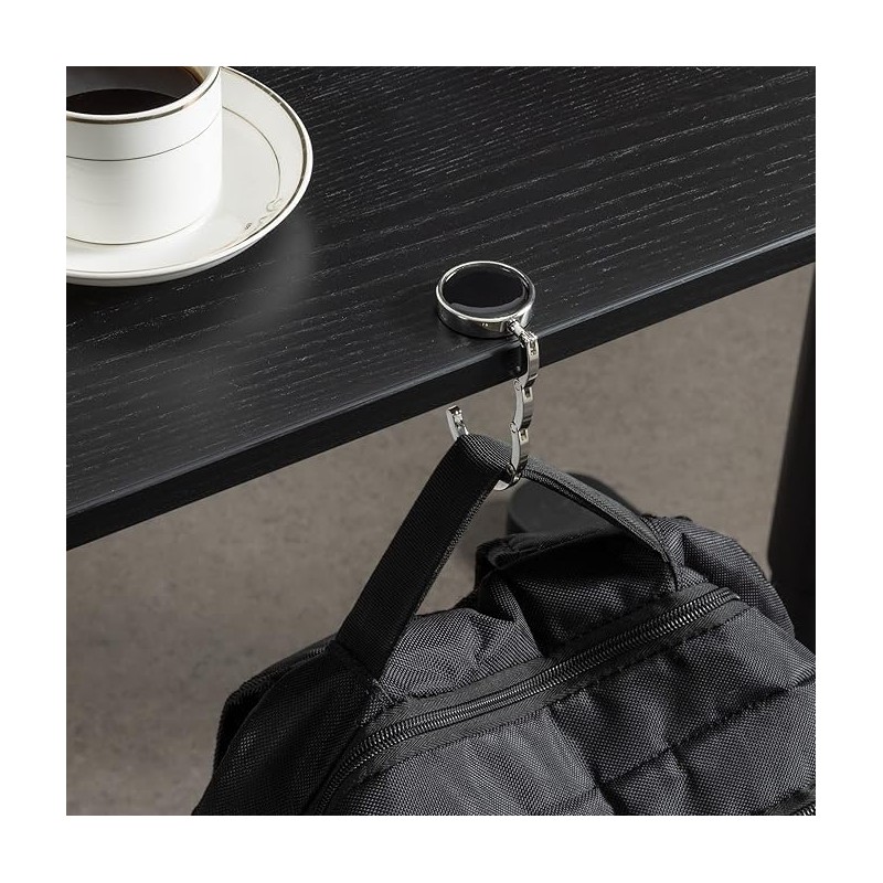 3 PCS Foldable Purse Hook Floding Handbag Hanger Premium Women's