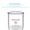 StonyLab Glas Buchner Funnel Filter, Borosilicate Glass Vacuum Buchner Filter
