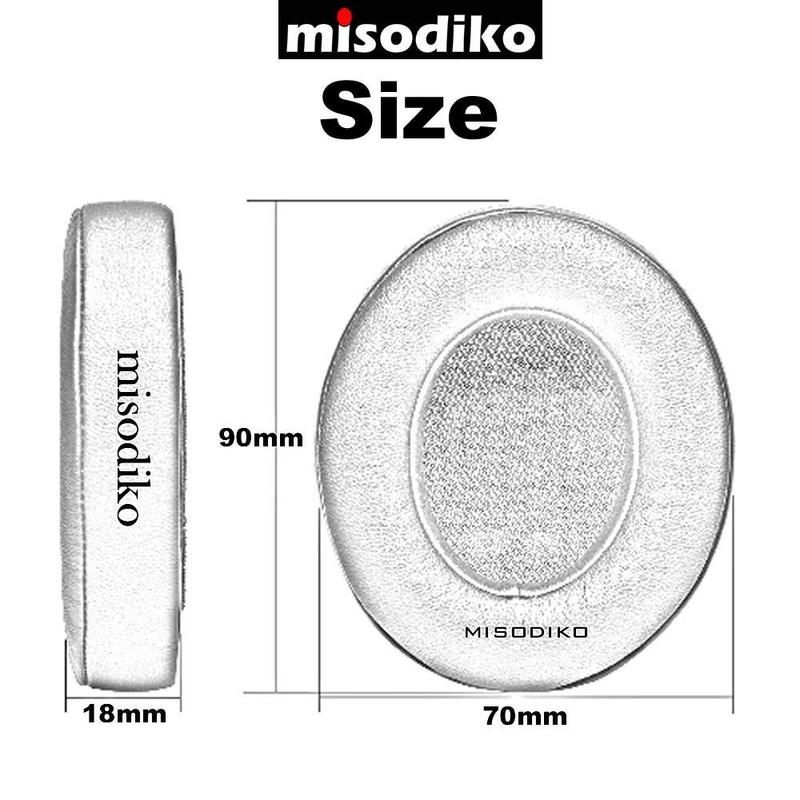 misodiko Ear Pads - for Bose Quiet Comfort 35 (QC35)