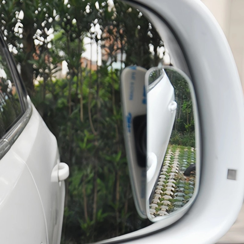 Ossuret Wide Angle Blind Spot Convex Mirror Rear Side View