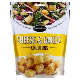 Mrs. Cubbison's Restaurant Style Croutons Cheese and Garlic 5 Ounce (Pack of 3)