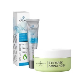 Punta Belleza | Inno Gialuron – Crema Antiarrugas y Suero Facial con Ácido Hialurónico + Parches para Ojos de Hidrogel | Ácido Hialurónico, Colágeno y