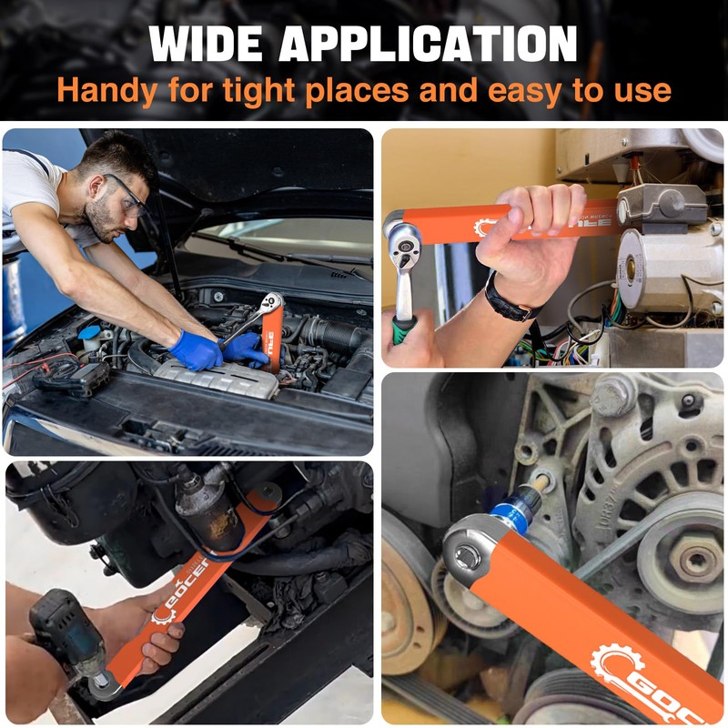 Gocelufe Offset Extension Wrench Impact - Tight Reach Wrench Set